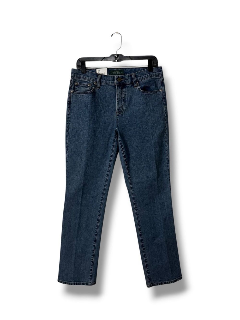 LRL Lauren Jeans Co Ralph Lauren Straight Leg Jeans Size 8 Medium Wash Classic